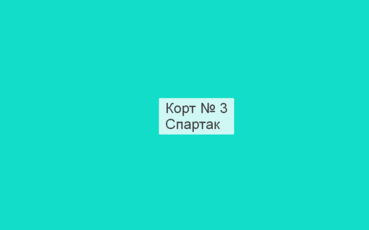Хард корт № 3, Спартак